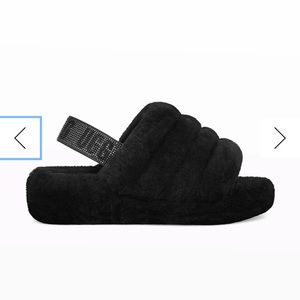 W Fluff Yeah Bling slippers